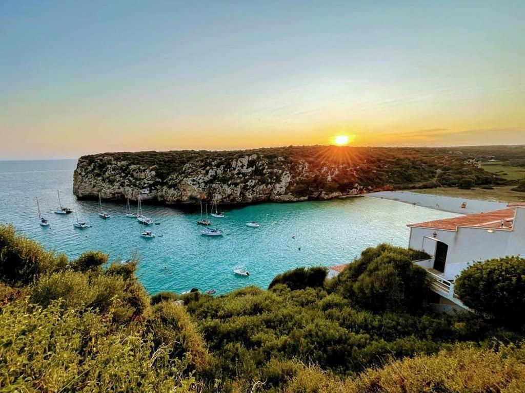 Precioso Apartamento Residencial Con Piscina Cala En Porter (Menorca) Exterior foto