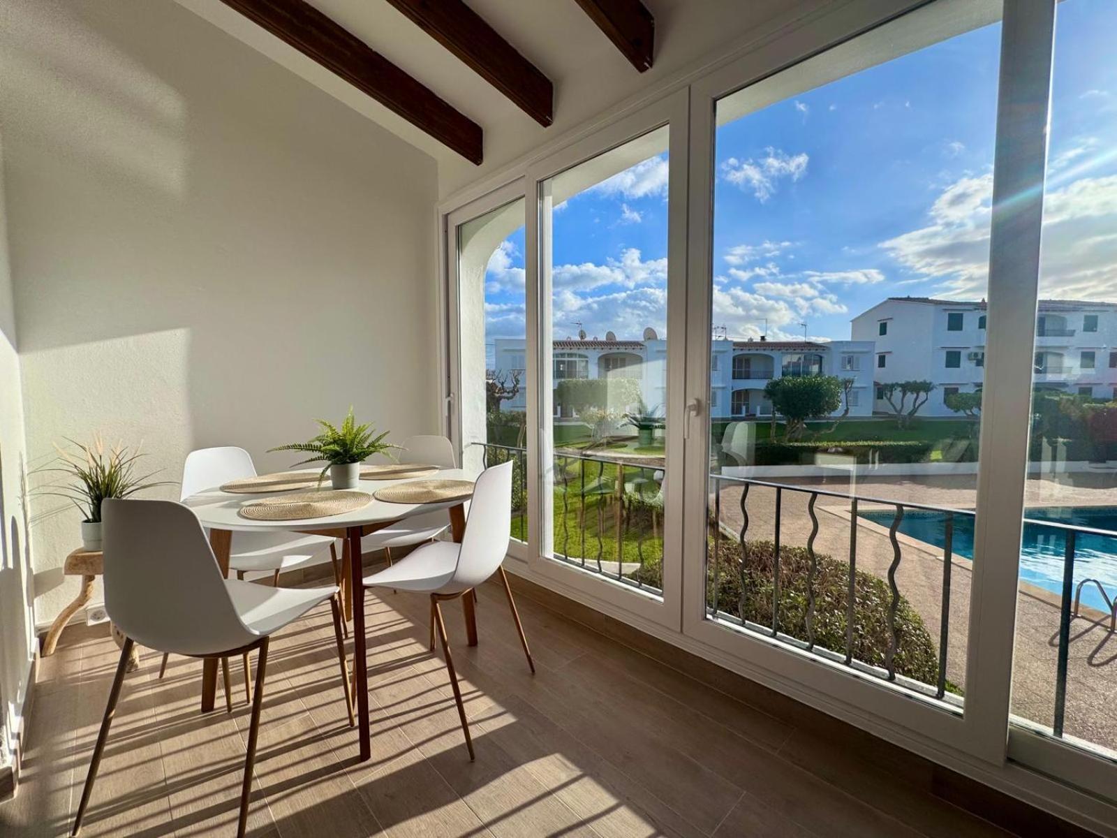 Precioso Apartamento Residencial Con Piscina Cala En Porter (Menorca) Exterior foto